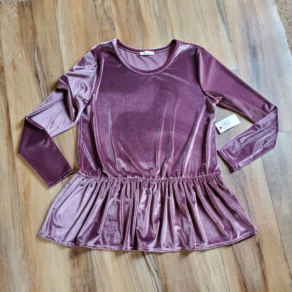 Velvet tunic